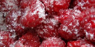 Малина перетертая с сахаром