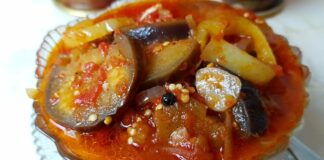 Лечо из баклажанов на зиму