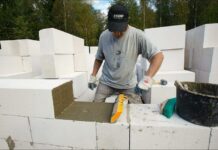 Утеплить дом из пеноблоков