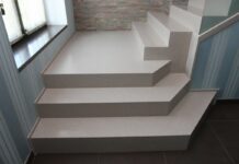 Лестницы из искусственного камня в интерьере