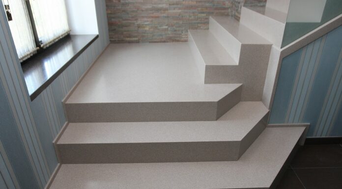 Лестницы из искусственного камня в интерьере