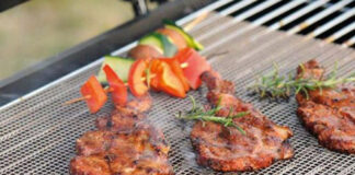 ТЕФЛОНОВЫЙ АНТИПРИГАРНЫЙ КОВРИК ДЛЯ БАРБЕКЮШНИЦЫ