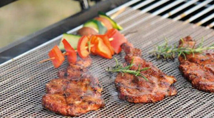 ТЕФЛОНОВЫЙ АНТИПРИГАРНЫЙ КОВРИК ДЛЯ БАРБЕКЮШНИЦЫ