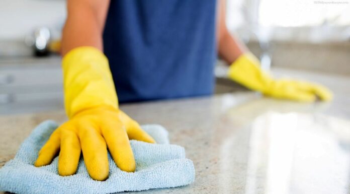 Очистка искусственного камня