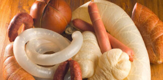 Натуральная и искусственная оболочка для колбасы