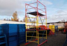 Аренда вышки для отделочных и строительных работ в Москве и Московской области