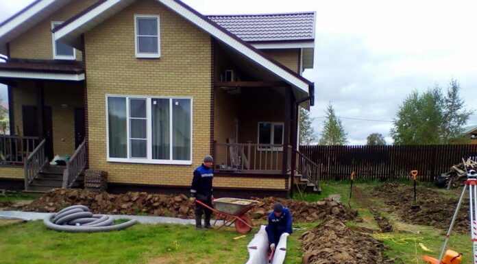 Заказ дренажа участка в СПб под ключ "дренаж участка под ключ спб