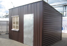 Хозблок из ЛСТК – построить проще простого