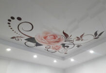 Рисунок на натяжном потолке, как его наносят и на какую поверхность