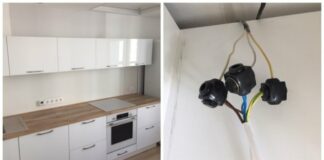 Разводка розеток на кухне — где, сколько и как их спрятать