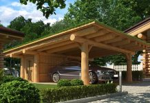 Как выбрать навес для авто из дерева?