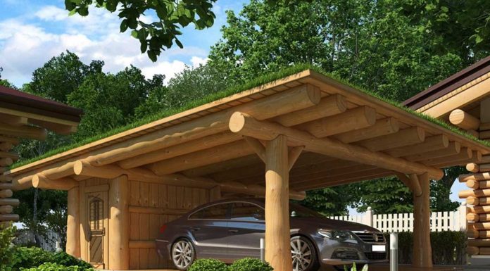 Как выбрать навес для авто из дерева?
