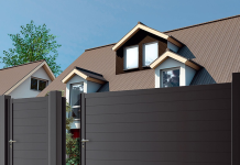 Красивые ворота для дома