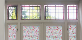 Как крепятся римские шторы