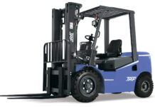 Вилочный погрузчик дизельный: история появления