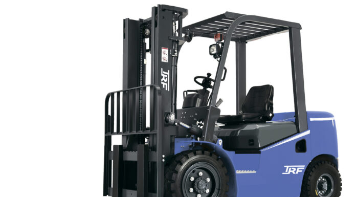 Вилочный погрузчик дизельный: история появления