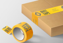 Как производят скотч с логотипом: технологии и этапы изготовления