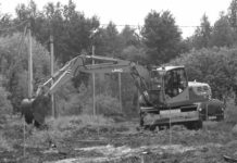 Укрепление временных дорог для строительной техники