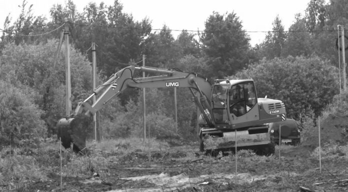 Укрепление временных дорог для строительной техники