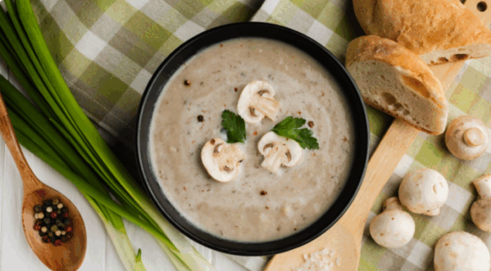 Грибной крем-суп: классический рецепт с шампиньонами