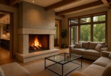 Камин в элитном доме: инженерия, тепло и архитектура в одном проекте