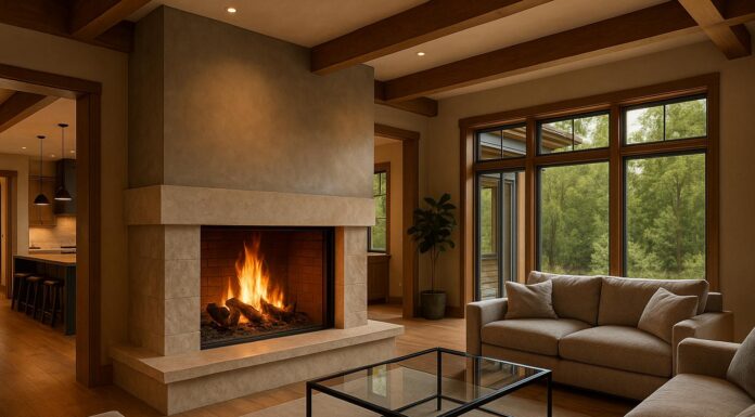 Камин в элитном доме: инженерия, тепло и архитектура в одном проекте