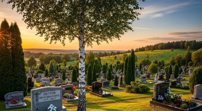 Дерево на кладбище: правила посадки, удаления и ответственность